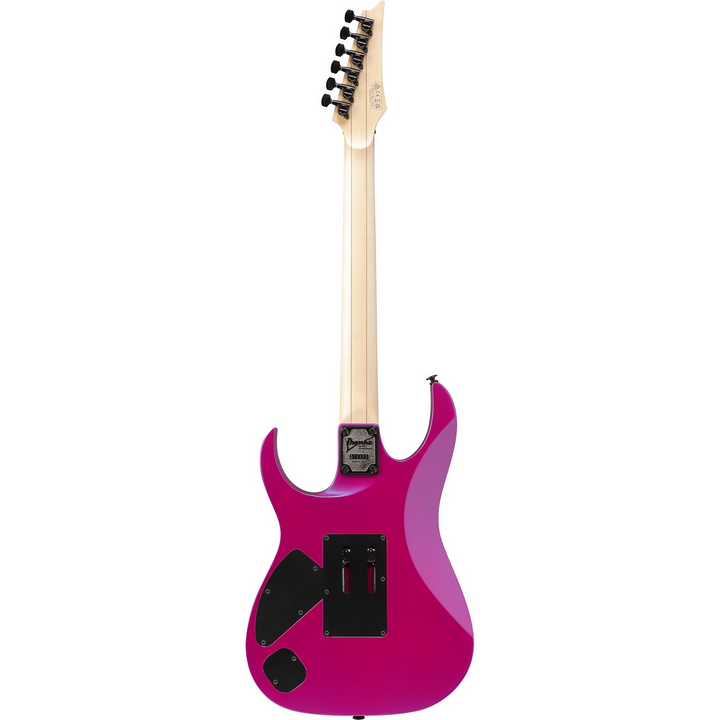 Ibanez RG565R Genesis Collection Electric Guitar - Purple Neon — back view