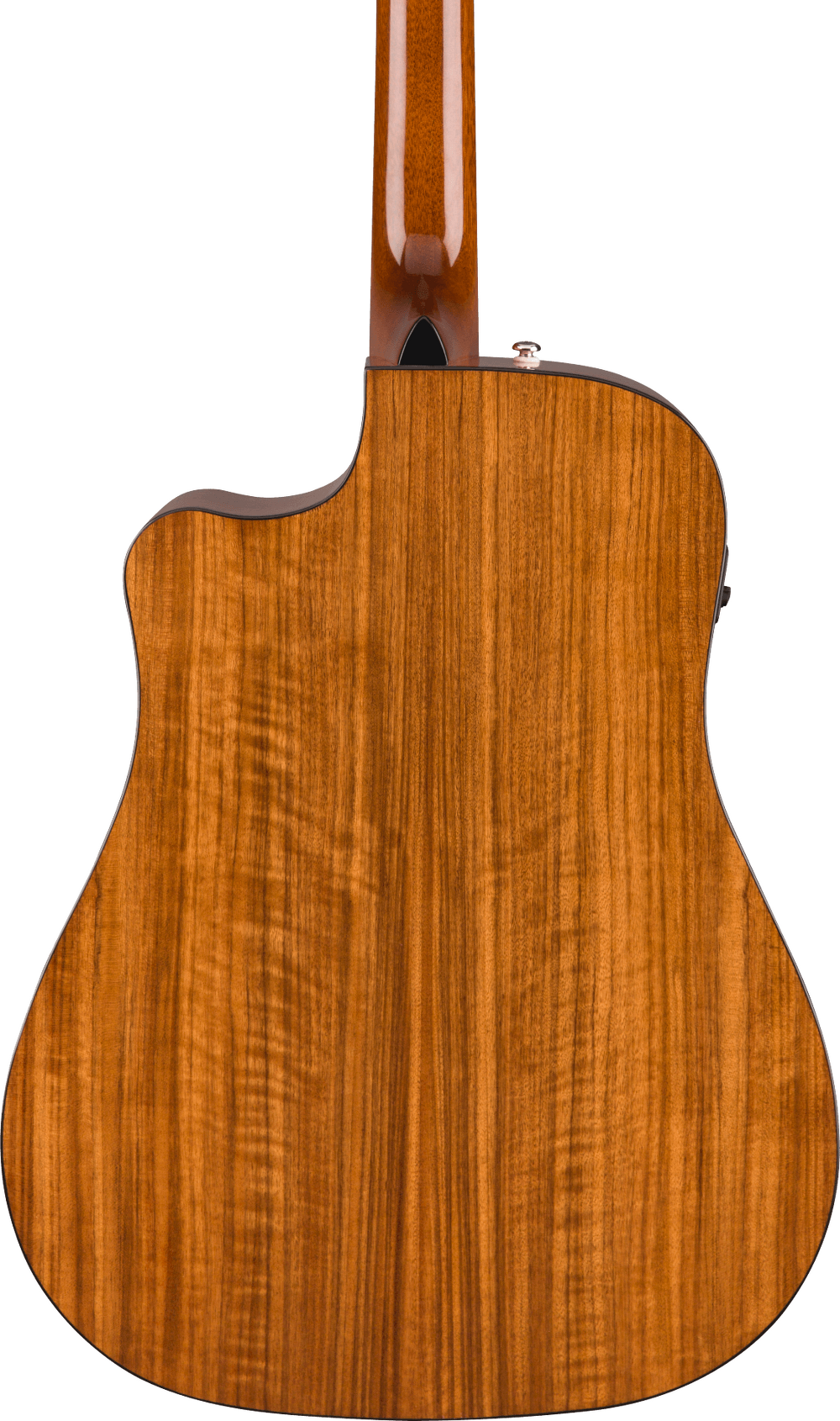 Fender CD-140SCE 12-String Acoustic Electric Guitar - Natural — three-quarter back view