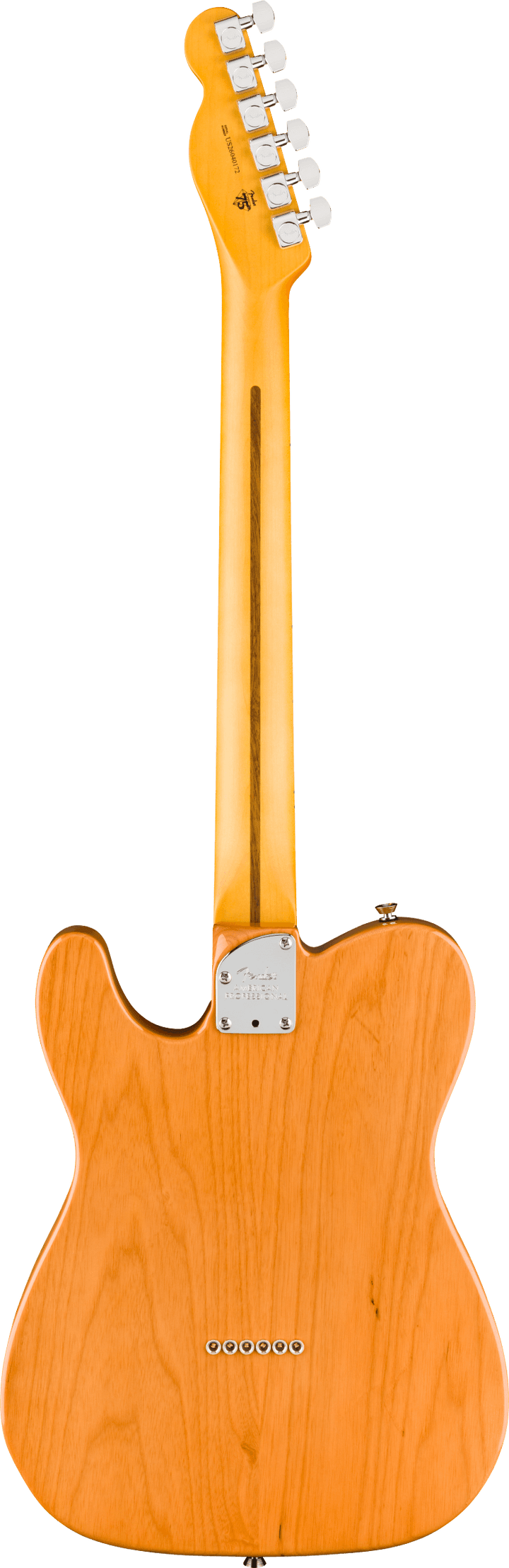 Fender American Professional Telecaster Electric Guitar - Natural — back view