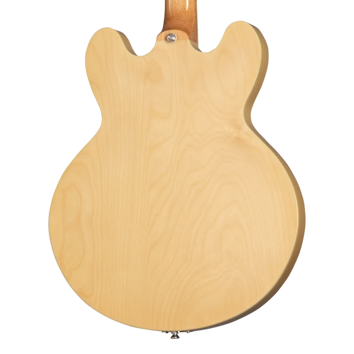 Epiphone Casino Hollowbody Electric Guitar - Natural — three-quarter back view
