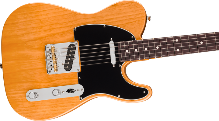 Fender American Professional Telecaster Electric Guitar - Natural — Three quarter front 2