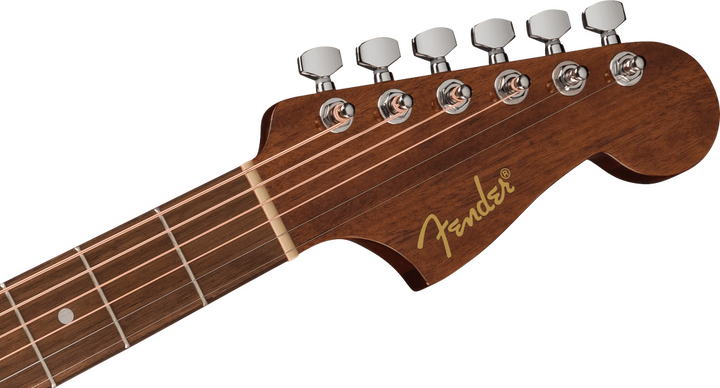 Fender California Standard Redondo CE Acoustic Electric Guitar - Natural headstock
