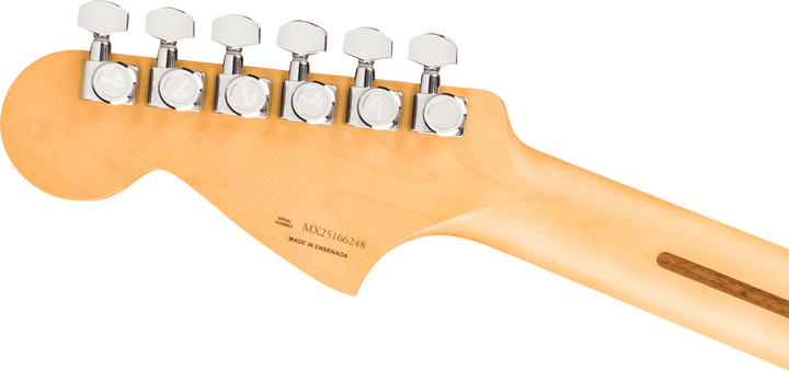 Fender 'Limited Edition' Player Fusion Jaguar Baritone Electric Guitar - Silverburst headstock, back