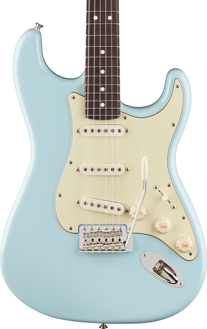 Fender 'Limited Edition' American Professional Classic Stratocaster - Daphne Blue — Three quarter front 1