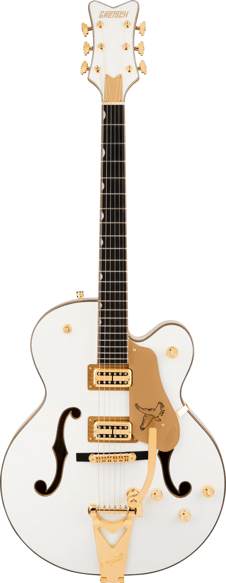 Gretsch Synchromatic Falcon Hollow Body Single-Cut Electric Guitar - Snowcrest White