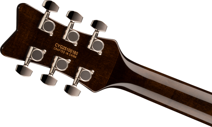 Gretsch Electromatic Jet Baritone Electric Guitar - Imperial Stain headstock, back