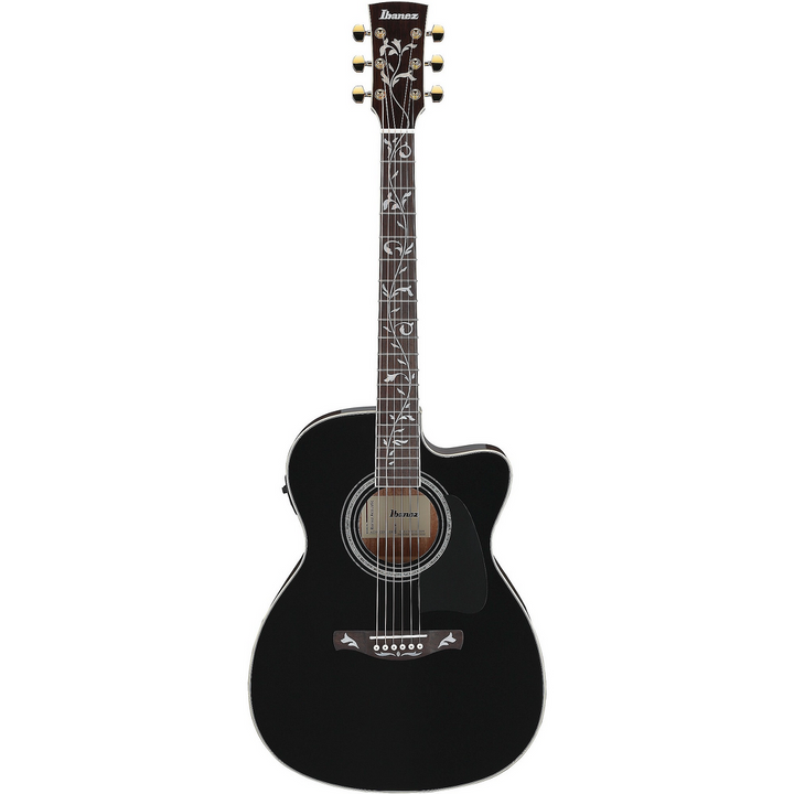 Ibanez AC391CEBKH Artwood Series Acoustic Electric Guitar - Black High Gloss