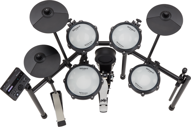 Roland TD-07DMK2 V-Drums Electronic Drum Set — top view