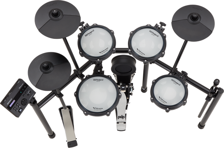 Roland TD-07DMK2 V-Drums Electronic Drum Set — top view