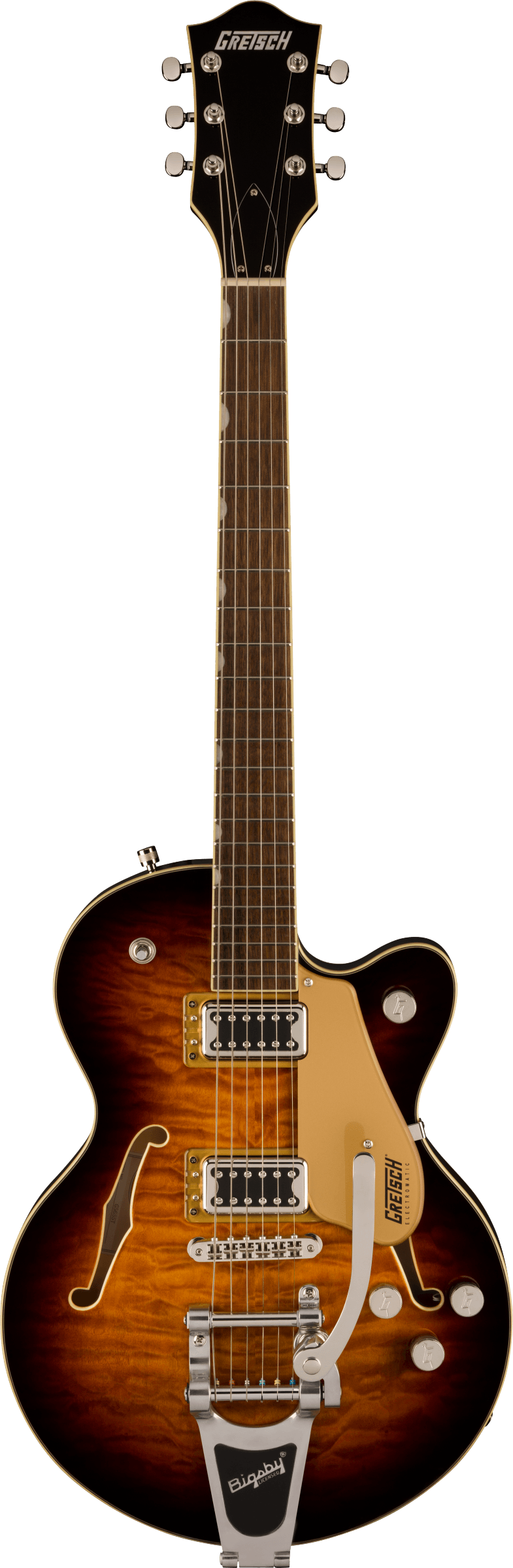 Gretsch G5655T-QM Electromatic Center Block Jr. Quilt Semi-Hollowbody Electric Guitar - Sweet Tea