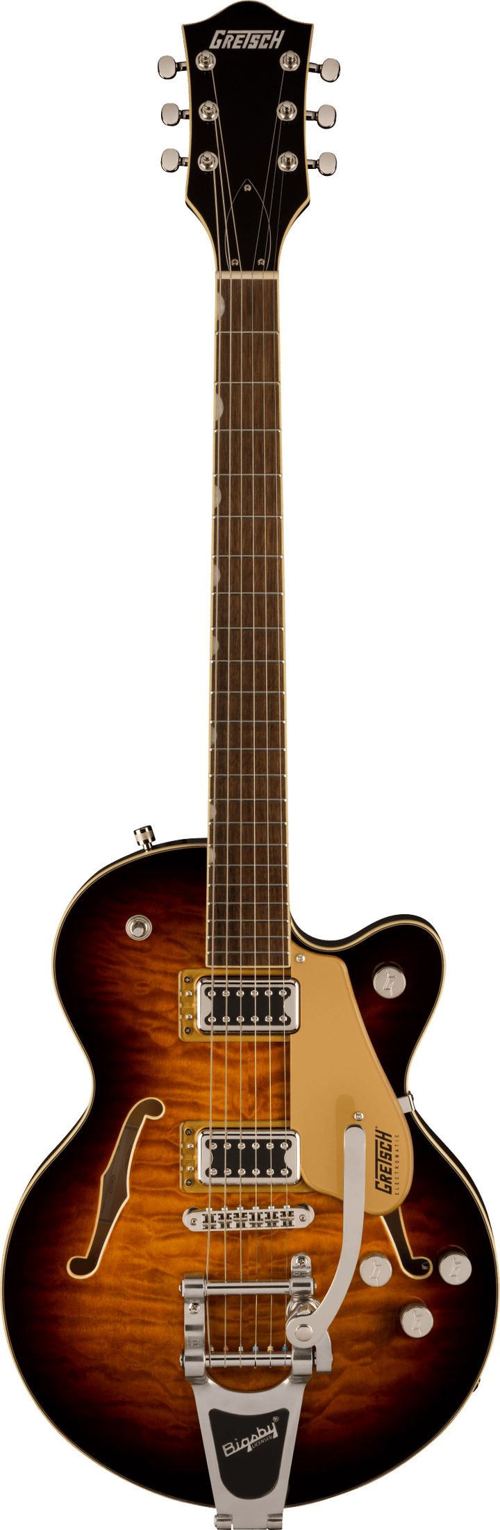 Gretsch G5655T-QM Electromatic Center Block Jr. Quilt Semi-Hollowbody Electric Guitar - Sweet Tea