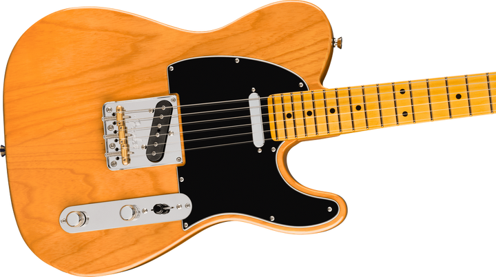 Fender American Professional Telecaster Electric Guitar - Natural — Three quarter front 2