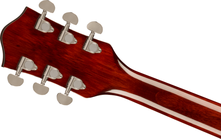 Gretsch G2622 Streamliner Center Block Double-Cutaway Electric Guitar - Gunnmetal headstock, back