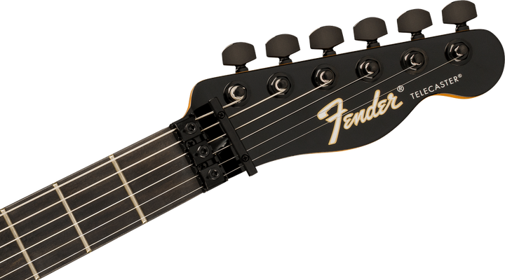 Fender 'Limited Edition' Player Fusion Telecaster HH Electric Guitar - Aura Metallic w/Floyd Rose headstock