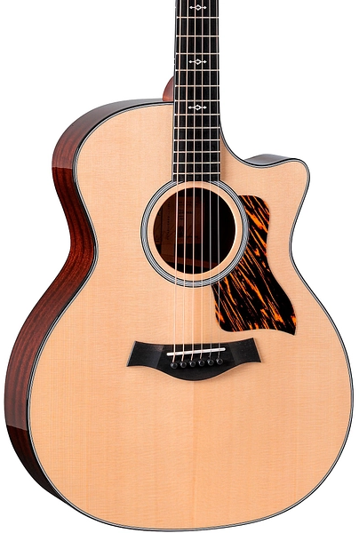 Taylor 314ce Next Generation Acoustic Electric Guitar - Natural — three-quarter front view