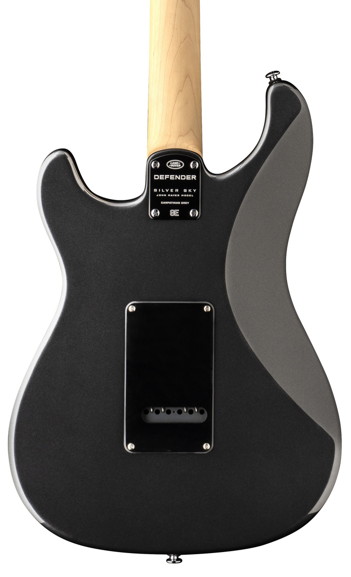 PRS SE Silver Sky Defender 'Limited Edition' Electric Guitar - Carpathian Grey — three-quarter back view