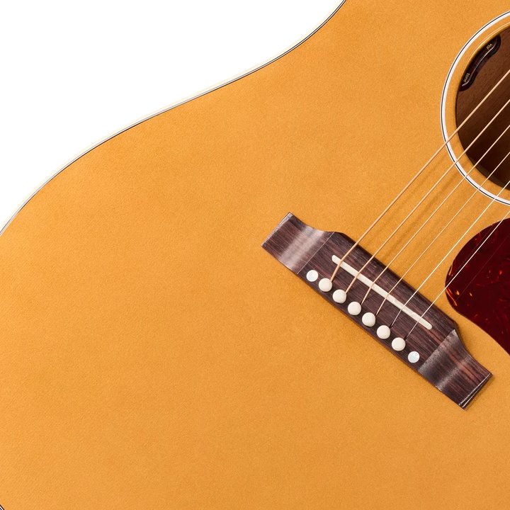 Gibson J-45 Standand Acoustic Electric Guitar - Gold Top — Detail 2