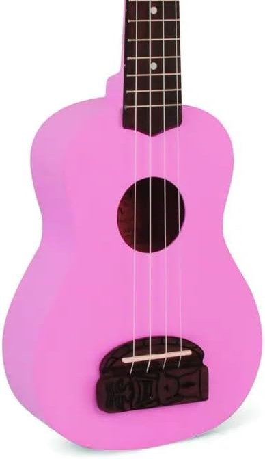 Kohala KT-SPU 'Tiki Series' Soprano Ukulele - Pink