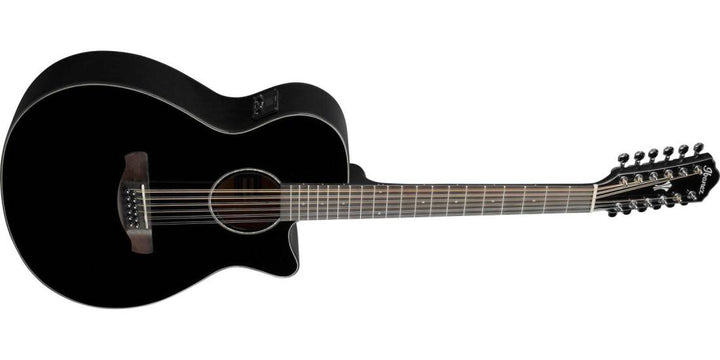 Ibanez AEG5012BK Acoustic-Electric 12-String Guitar (Black) No Case
