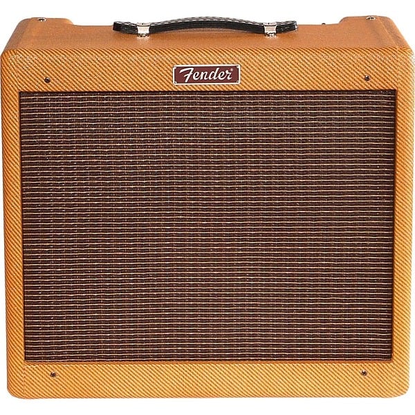 Fender Blues Junior 15-Watt Tube Tweed Combo Guitar Amp