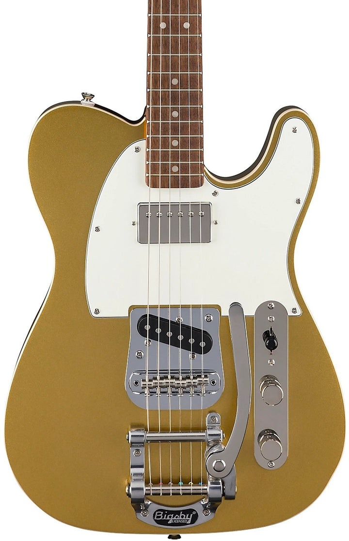 Squier Classic Vibe '60s Custom Telecaster SH Electric Guitar with Bigsby - Aztec Gold