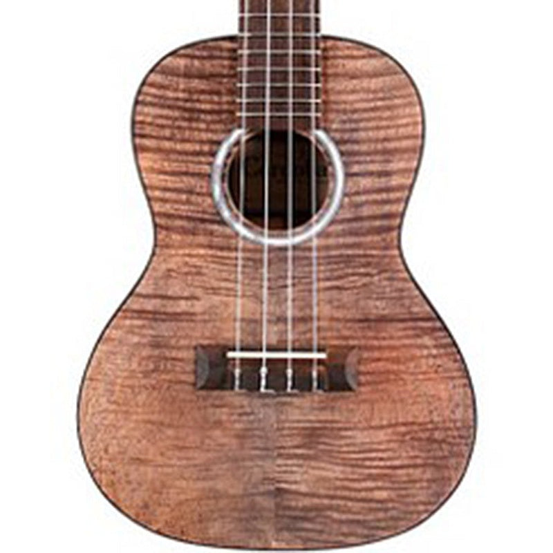 Cordoba 15-CFM Ukulele Concert Flame Top Granite Grey