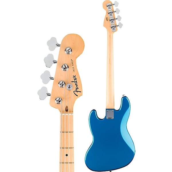 Fender Standard Jazz Bass Guitar - Aqua Marine Metallic 4