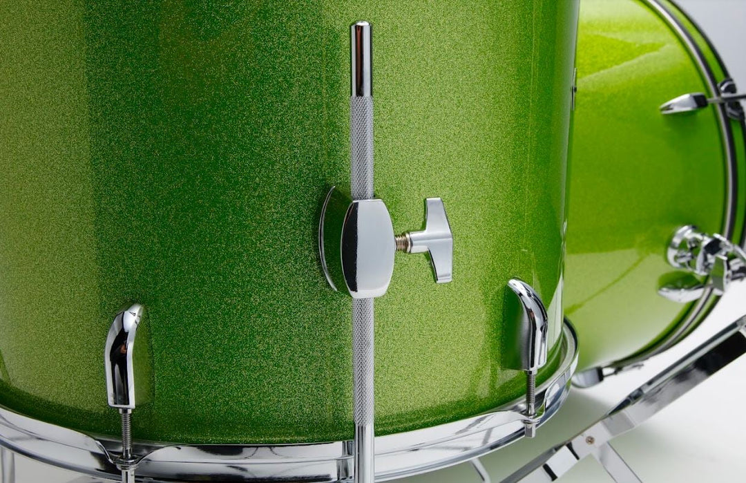 TAMA ST52H5CLGS STAGESTAR 5-piece Complete Drum Kit Lime Green Sparkle 4