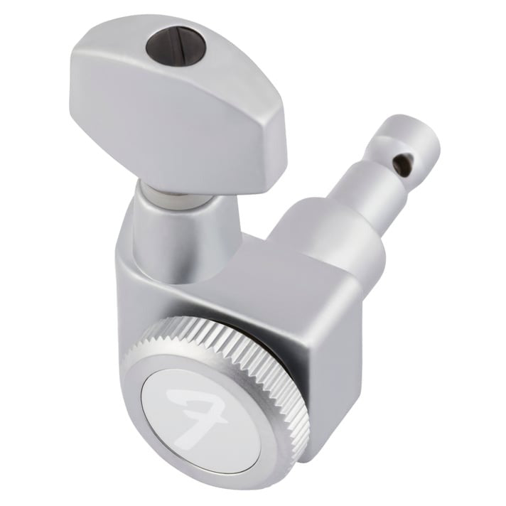 Fender Locking Stratocaster/Telecaster Tuning Machines Set - Brushed Chrome