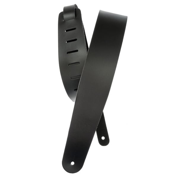 Planet Waves 2.5" Classic Leather Strap - Black