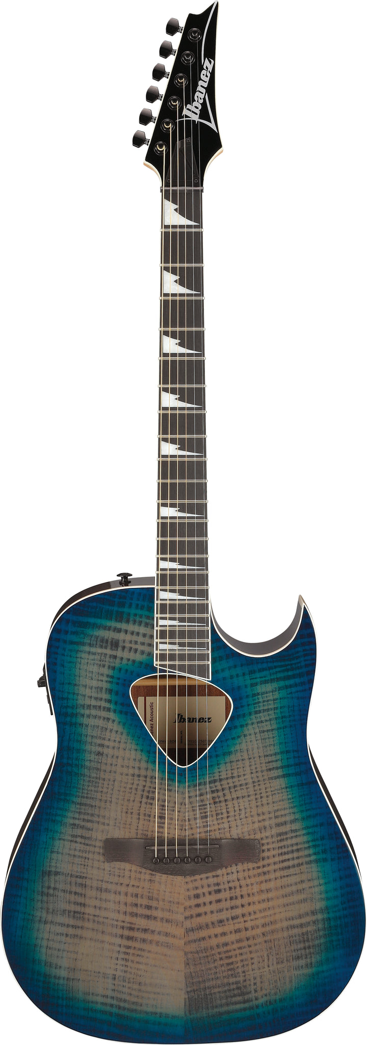 Ibanez ALT50FABDB Acoustic Electric Guitar - Blue Doom Burst High Gloss