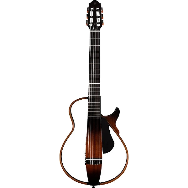 Yamaha SLG200N Nylon String Silent Guitar - Tobacco Sunburst 5