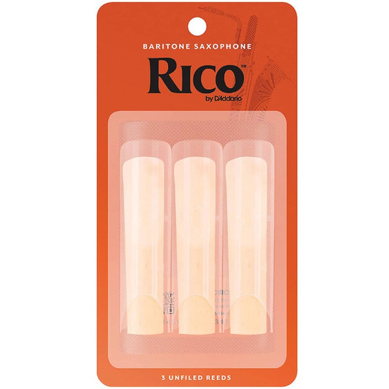 Rico RLA0325 #2.5 Baritone Saxophone Reeds (3-Pack)