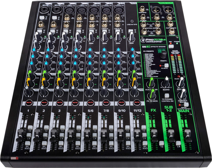 Mackie ProFX12v3 12 Channel Professional Effects Mixer with USB