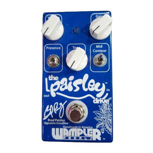 Wampler Paisley Drive Guitar Pedal (Open Box)