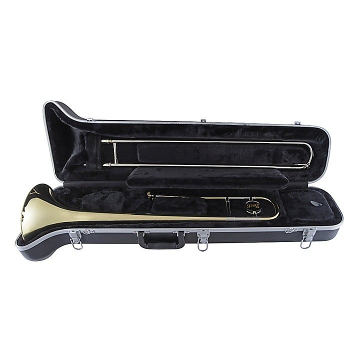 Bach BTB201 Bb Trombone - Yellow Brass Lacquer 5