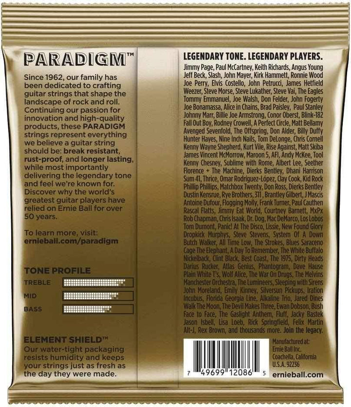 Ernie Ball Paradigm 80/20 Bronze Acoustic Guitar Strings - (.012-.054) 2