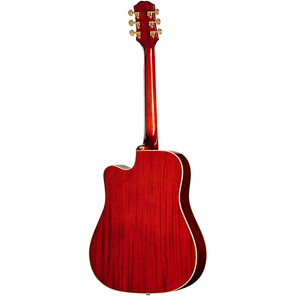 Epiphone Hummingbird Standard EC Acoustic Electric Guitar - Cherry Sunburst 5