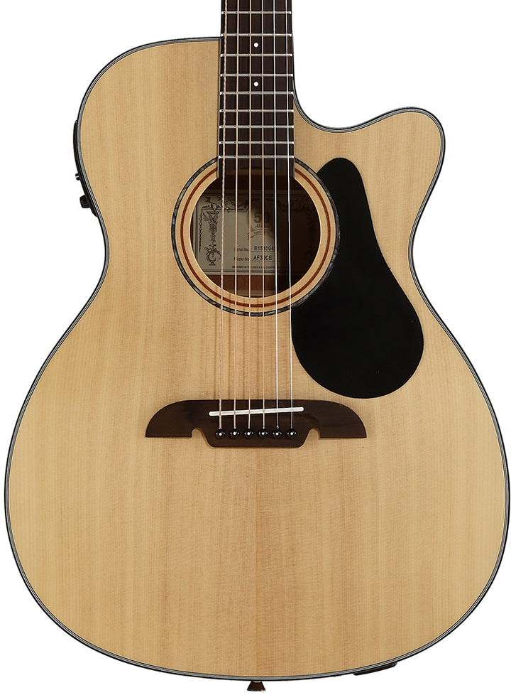 Alvarez AF30CE Artist Series OM/Folk Acoustic-Electric Guitar (Natural)