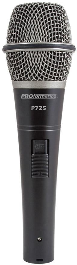 Proformance P725 Vocal Microphone with Clip and Bag