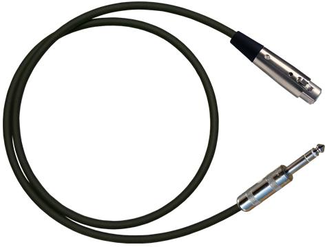 RapcoHorizon SBLC-3FS 3-Foot Balanced Line Cable (Switchcraft XLR Female to 1/4 inch TRS)