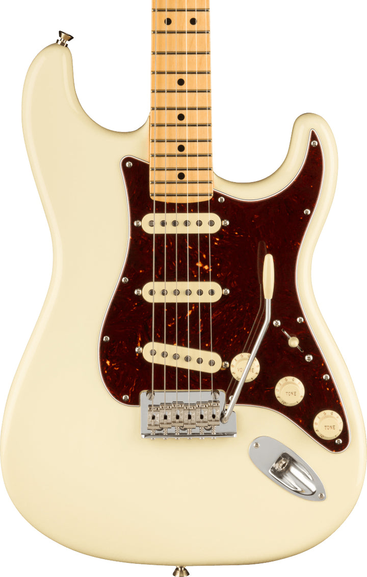 Fender American Professional II Stratocaster Electric Guitar - Olympic White