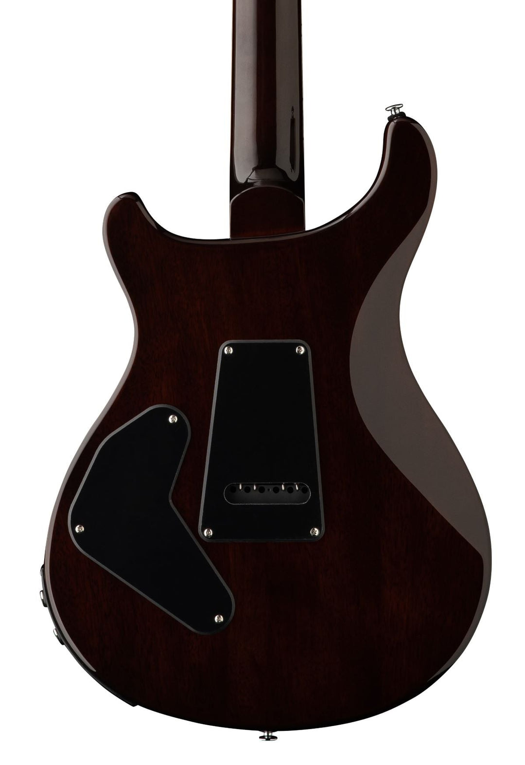 PRS SE Custom 24 Semi-Hollow Piezo Electric Guitar - Orange Tiger Smokeburst 5