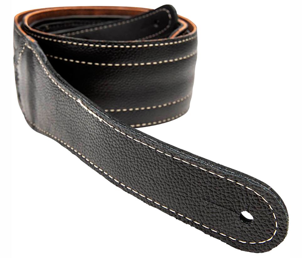 Taylor American Dream Leather Strap (Brown/Black with White Stitching)