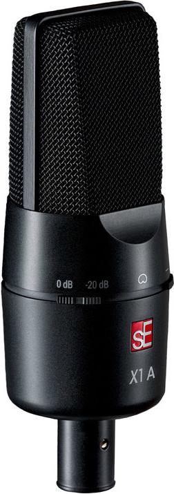 sE Electronics X1-A X1 Series Condenser Microphone - With Swivel Mic Clip