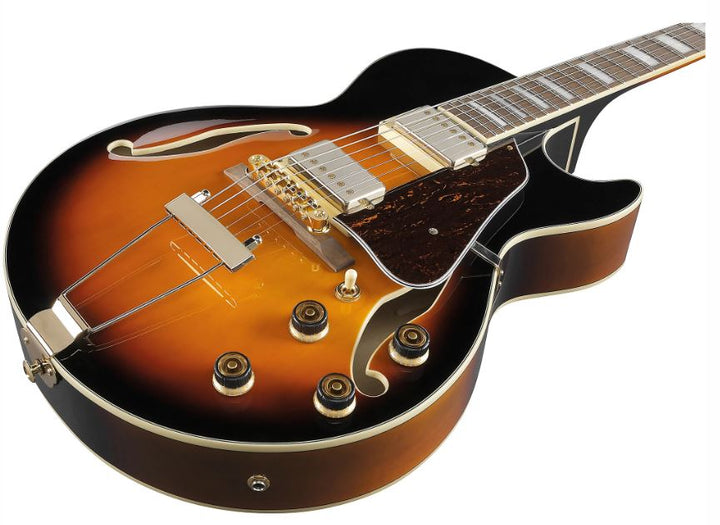Ibanez AG75GBS Hollowbody Electric Guitar (Brown Sunburst) - No Case