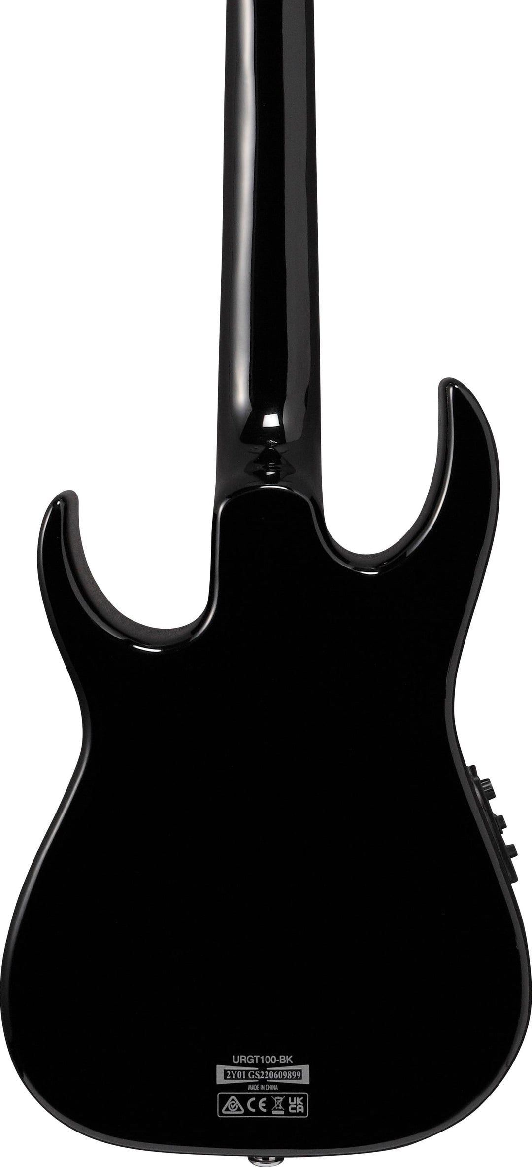 Ibanez URGT100BK Acoustic-Electric Tenor Ukulele - Black High Gloss 7