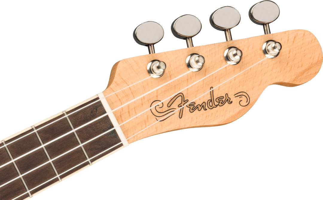 Fender Fullerton Tele Concert Ukulele (Butterscotch) 6