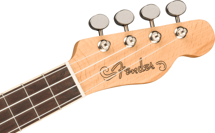 Fender Fullerton Tele Concert Ukulele (Butterscotch) 6