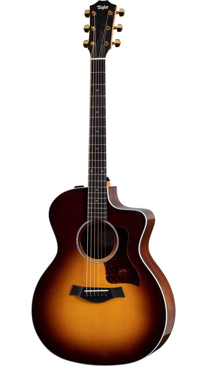 Taylor 214CE Deluxe Acoustic Electric Guitar - Tobacco Sunburst
